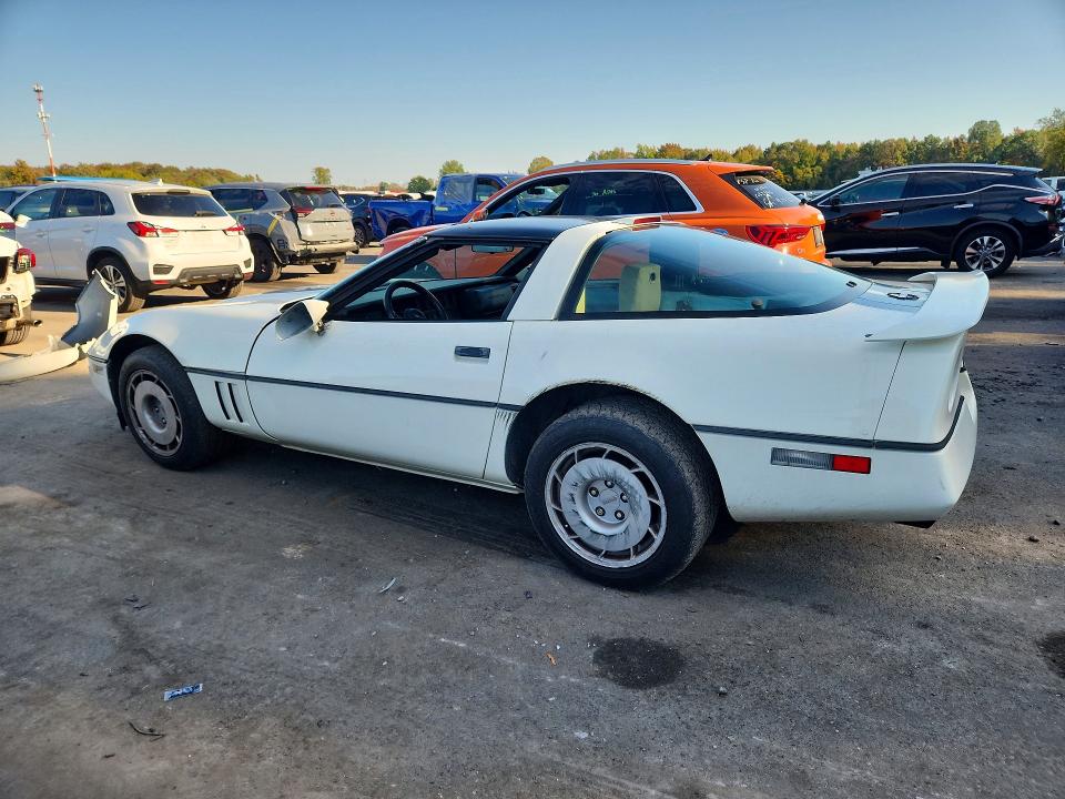 72603016 :رقم المزاد ، 1G1YY0787G5105258 vin ، 1986 Chevrolet Corvette مزاد بيع
