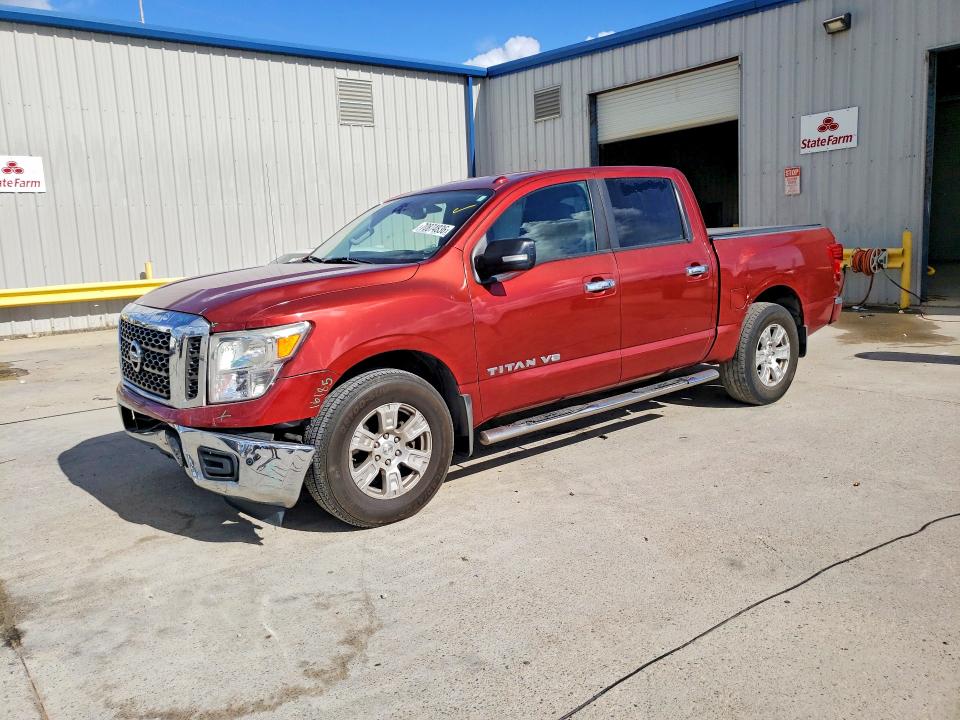 2018 Nissan Titan მანქანა იყიდება აუქციონზე, vin: 1N6AA1E60JN543886, აუქციონის ნომერი: 70874836