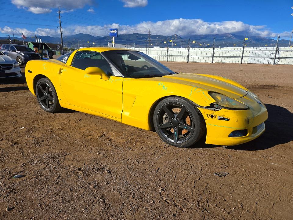 71845716 :رقم المزاد ، 1G1YY25U175110306 vin ، 2007 Chevrolet Corvette مزاد بيع