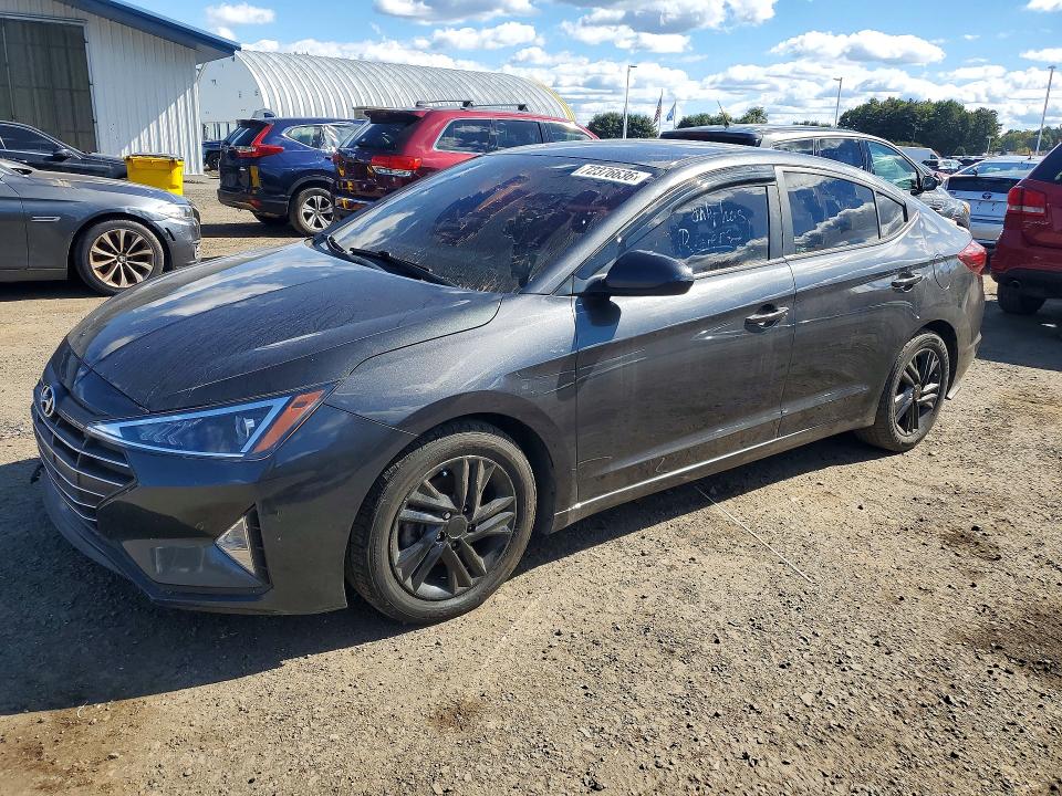 2020 Hyundai Elantra მანქანა იყიდება აუქციონზე, vin: 5NPD84LFXLH622338, აუქციონის ნომერი: 72376636