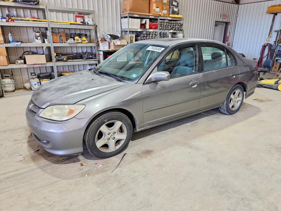 2005 Honda Civic მანქანა იყიდება აუქციონზე, vin: 2HGES25875H519948, აუქციონის ნომერი: 71636496