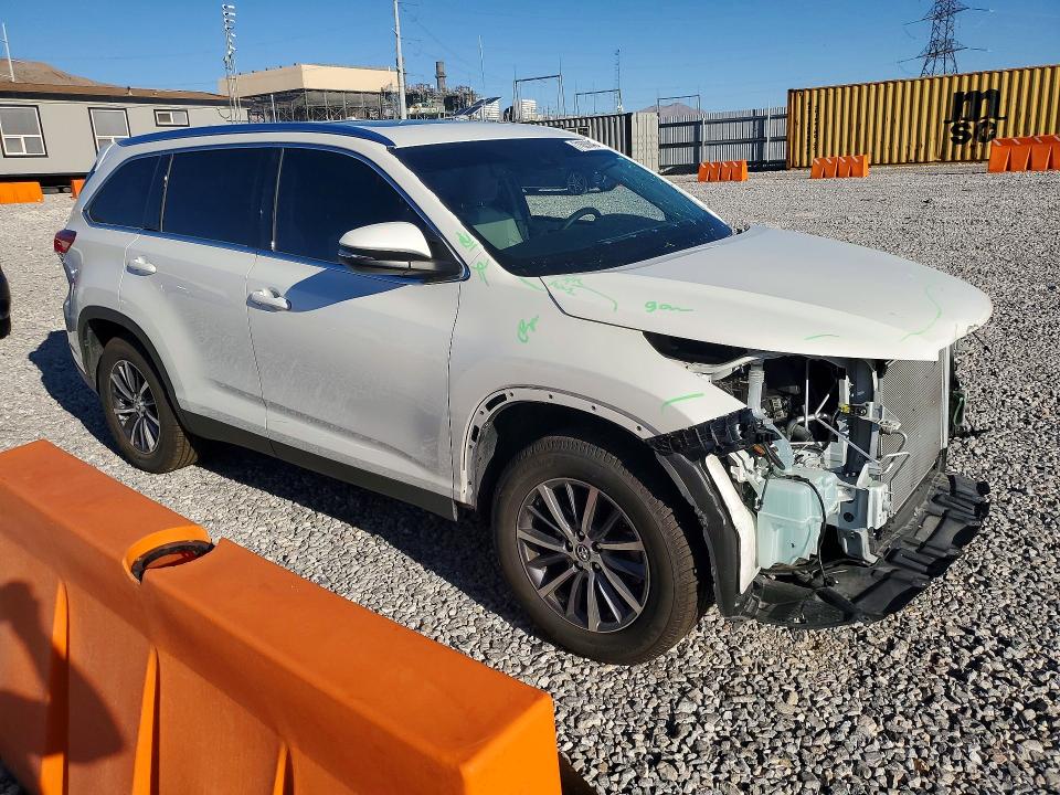 Продаж на аукціоні авто 2019 Toyota Highlander, vin: 5TDKZRFHXKS341745, номер лоту: 71635046