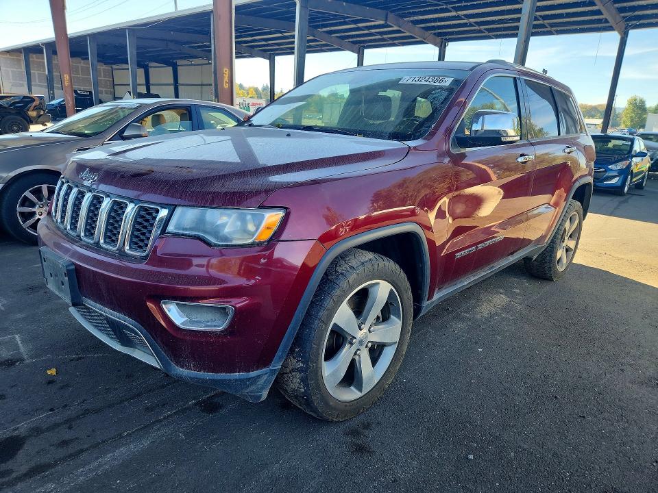 Продажа на аукционе авто 2017 Jeep Grand Cherokee, vin: 1C4RJFBT0HC711061, номер лота: 71324386