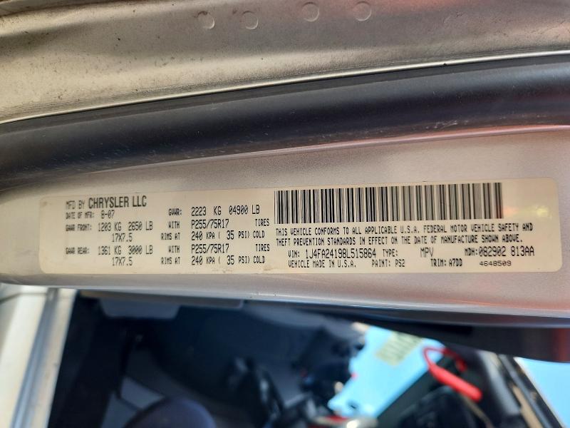 2008 Jeep Wrangler მანქანა იყიდება აუქციონზე, vin: 1J4FA24198L515864, აუქციონის ნომერი: 71112596