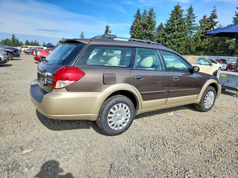 2008 Subaru Outback მანქანა იყიდება აუქციონზე, vin: 4S4BP60C887330940, აუქციონის ნომერი: 70886536