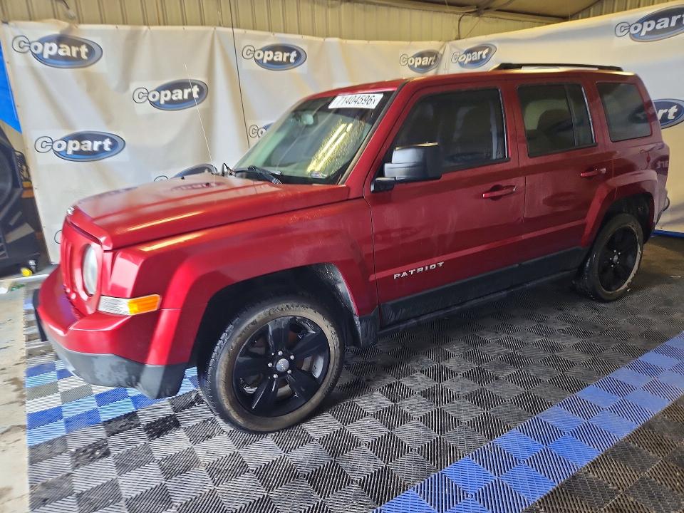 2017 Jeep Patriot მანქანა იყიდება აუქციონზე, vin: 1C4NJPFA7HD160862, აუქციონის ნომერი: 71404596
