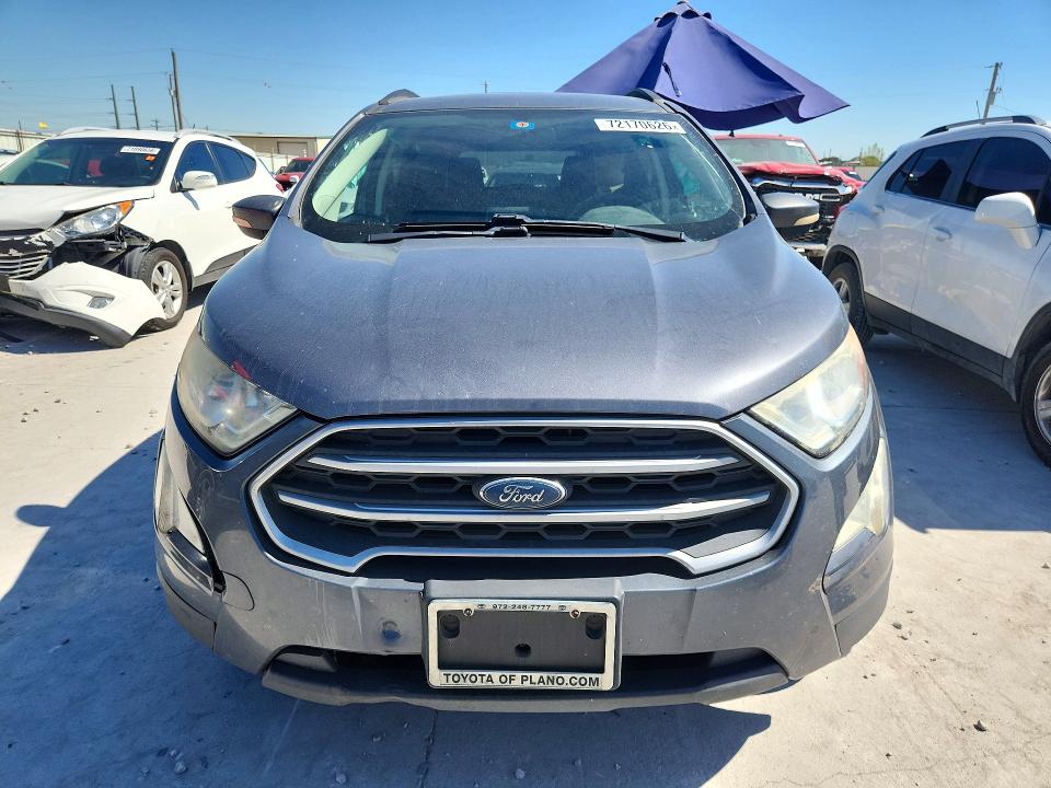 2019 Ford Ecosport მანქანა იყიდება აუქციონზე, vin: MAJ6S3GL8KC256724, აუქციონის ნომერი: 72170626