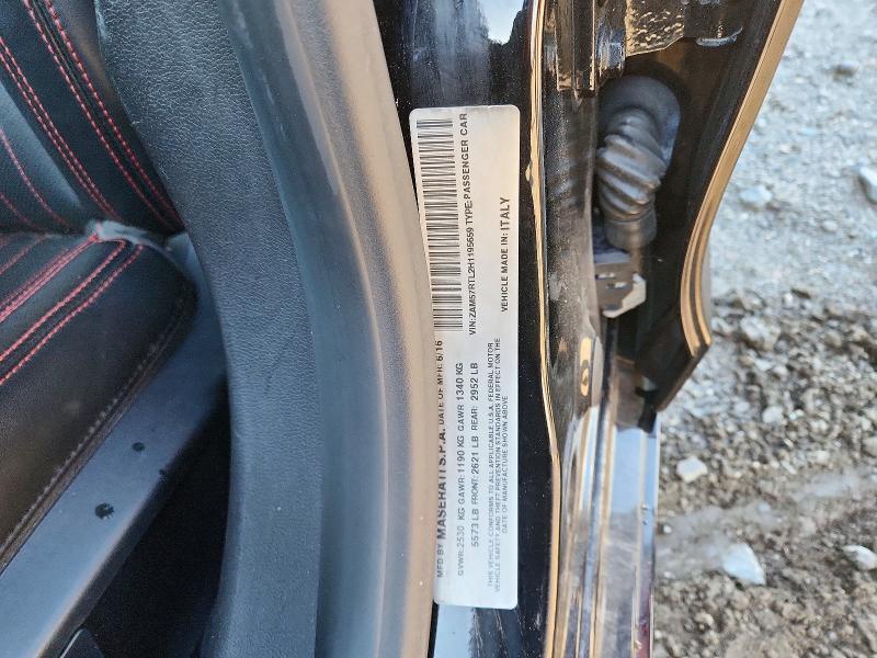 Продажа на аукционе авто 2017 Maserati Ghibli, vin: ZAM57RTL2H1195659, номер лота: 73191856