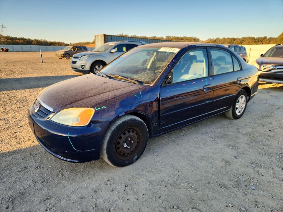 71827376 :رقم المزاد ، 2HGES16543H593811 vin ، 2003 Honda Civic مزاد بيع