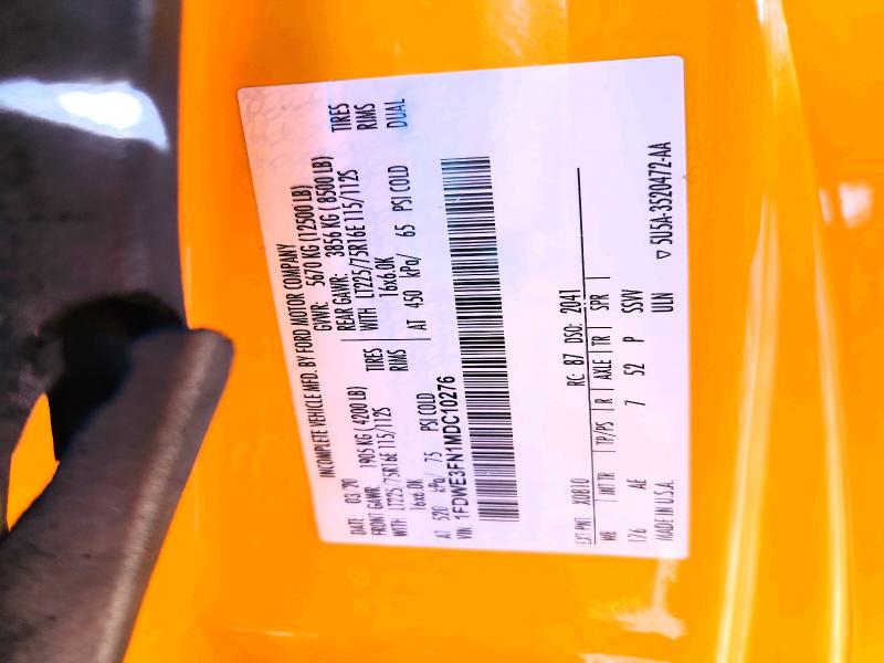 Продаж на аукціоні авто 2021 Ford Econoline, vin: 1FDWE3FN1MDC10276, номер лоту: 71281216