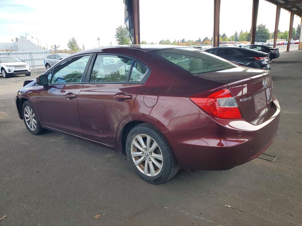 Продажа на аукционе авто 2012 Honda Civic, vin: 19XFB2F82CE381102, номер лота: 72990806
