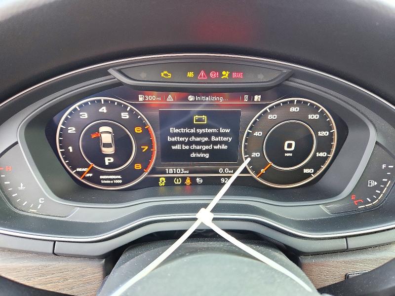 Продажа на аукционе авто 2019 Audi A4, vin: WAUHMAF43KA056824, номер лота: 72393166