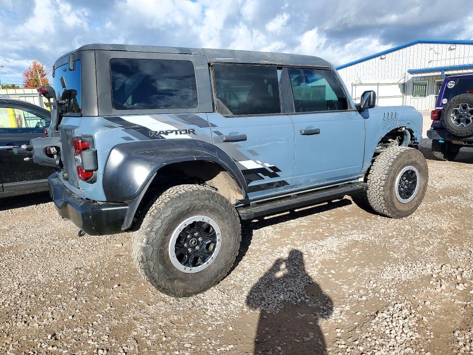72550046 :رقم المزاد ، 1FMEE5JR0PLB91697 vin ، 2023 Ford Bronco مزاد بيع