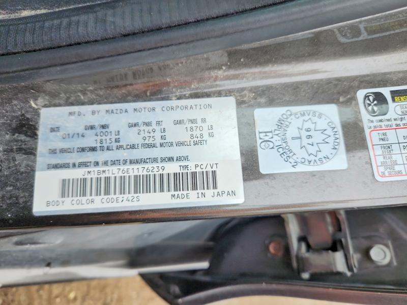Продажа на аукционе авто 2014 Mazda 3, vin: JM1BM1L76E1176239, номер лота: 70874306