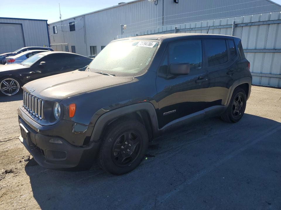 Продажа на аукционе авто 2016 Jeep Renegade, vin: ZACCJAAW3GPD78109, номер лота: 72794786