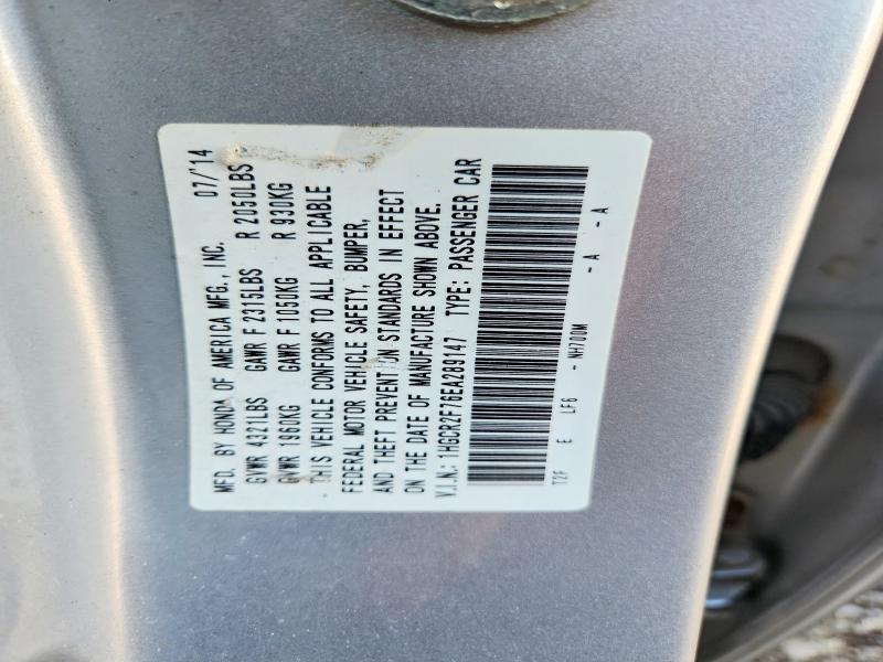 Aukcja sprzedaży 2014 Honda Accord, vin: 1HGCR2F76EA289147, numer aukcji: 71561916