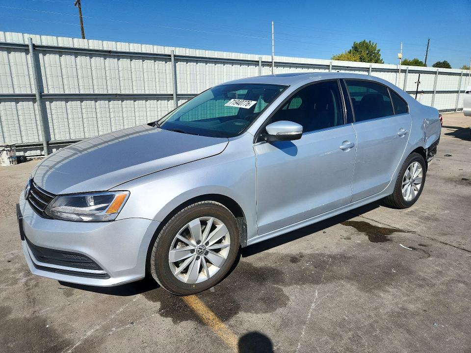 2015 Volkswagen Jetta მანქანა იყიდება აუქციონზე, vin: 3VWD07AJ2FM281898, აუქციონის ნომერი: 71940776