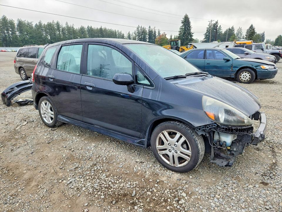 2007 Honda Fit მანქანა იყიდება აუქციონზე, vin: JHMGD38677S035595, აუქციონის ნომერი: 70347866