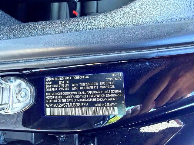 Aukcja sprzedaży 2021 Porsche Macan, vin: WP1AA2A57MLB08979, numer aukcji: 71617286