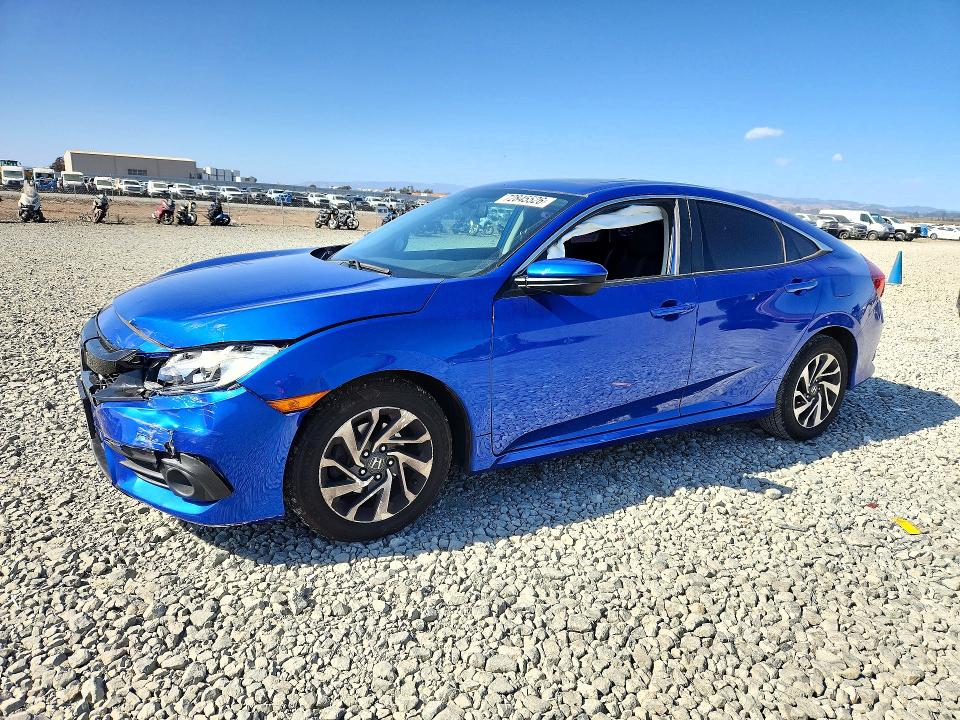 2016 Honda Civic მანქანა იყიდება აუქციონზე, vin: 19XFC2F70GE244475, აუქციონის ნომერი: 72845526