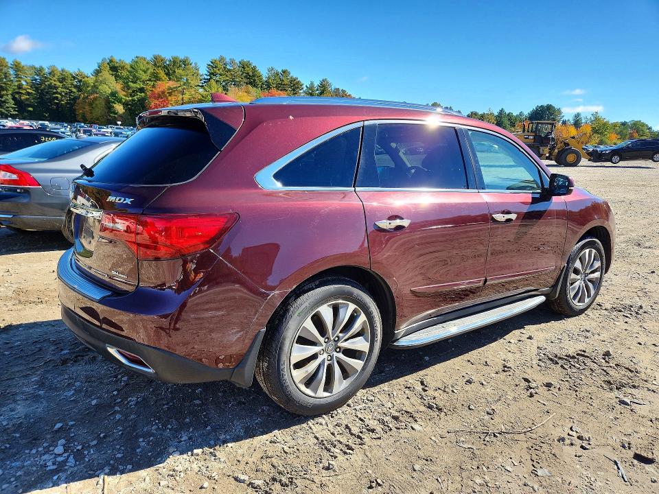 72483286 :رقم المزاد ، 5FRYD4H45EB025683 vin ، 2014 Acura Mdx مزاد بيع