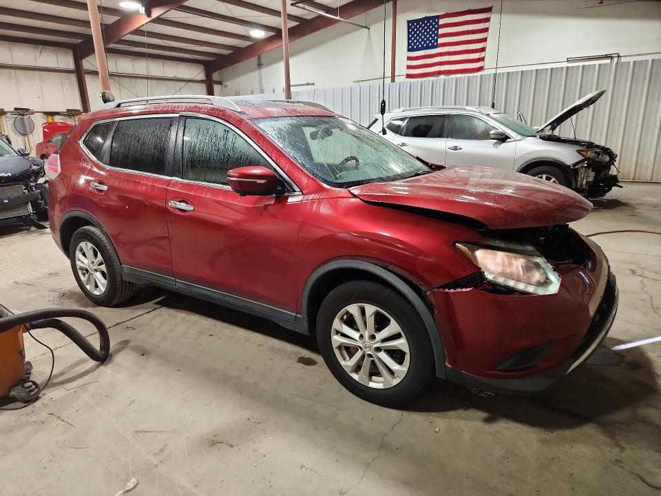 2014 Nissan Rogue მანქანა იყიდება აუქციონზე, vin: 5N1AT2MV2EC762521, აუქციონის ნომერი: 71358026