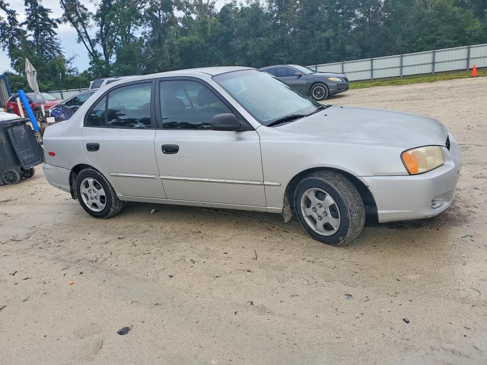 2001 Hyundai Accent მანქანა იყიდება აუქციონზე, vin: KMHCG45CX1U243727, აუქციონის ნომერი: 71768086