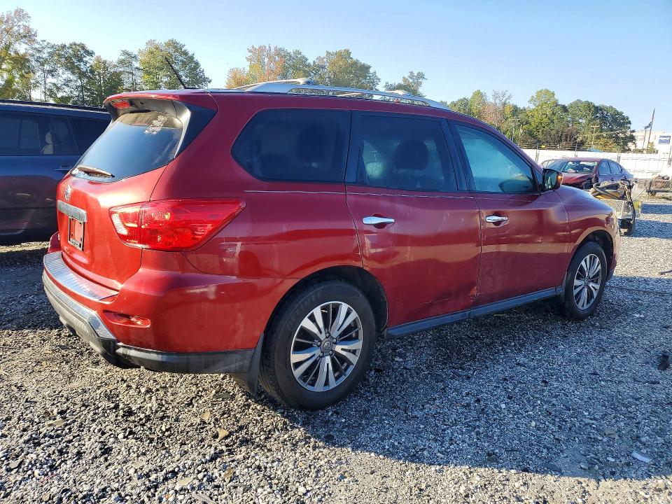 2017 Nissan Pathfinder მანქანა იყიდება აუქციონზე, vin: 5N1DR2MN0HC683722, აუქციონის ნომერი: 72835036
