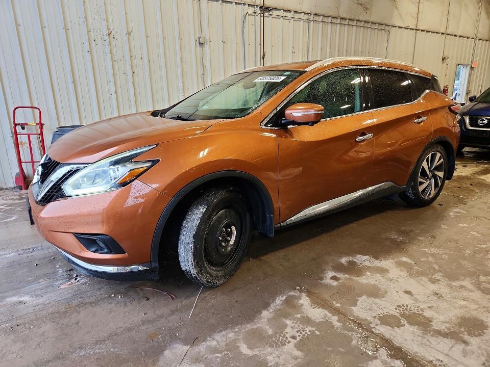 Auction sale of the 2015 Nissan Murano, vin: 5N1AZ2MH4FN223669, lot number: 68575826