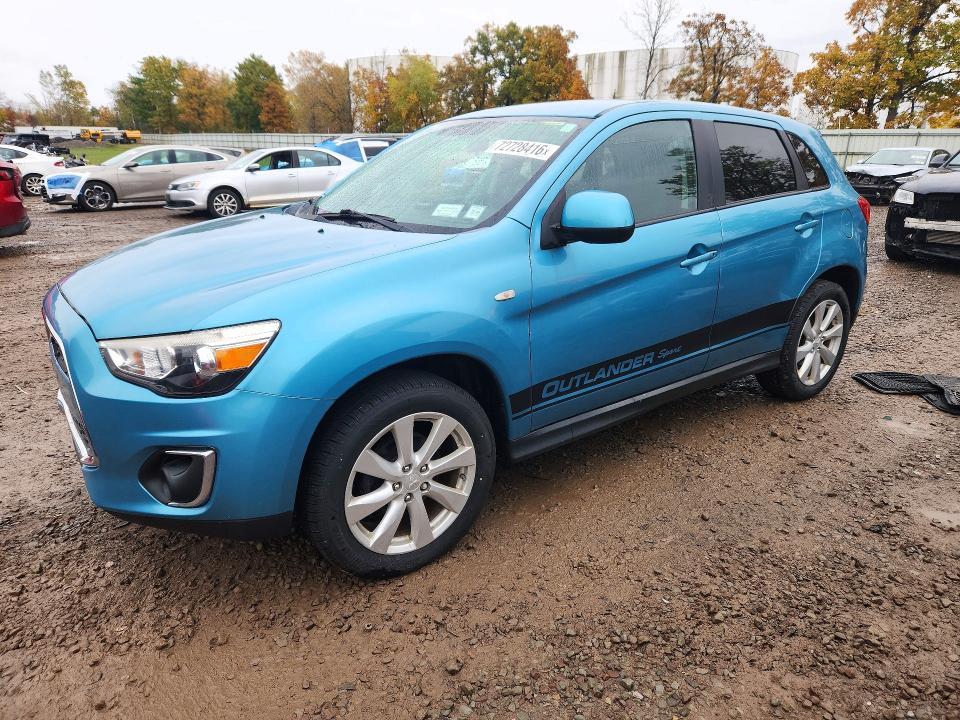72728416 :رقم المزاد ، 4A4AR3AU6EE029731 vin ، 2014 Mitsubishi Outlander Sport مزاد بيع