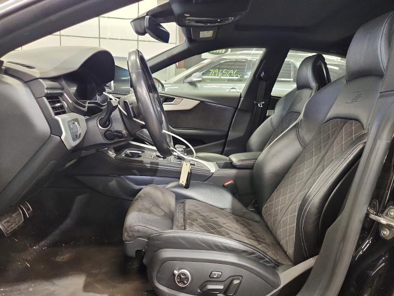 2019 Audi S5 მანქანა იყიდება აუქციონზე, vin: WAUB4CF54KA001955, აუქციონის ნომერი: 71904546