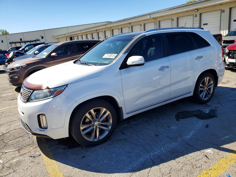 72108016 :رقم المزاد ، 5XYKW4A76FG575216 vin ، 2015 Kia Sorento مزاد بيع