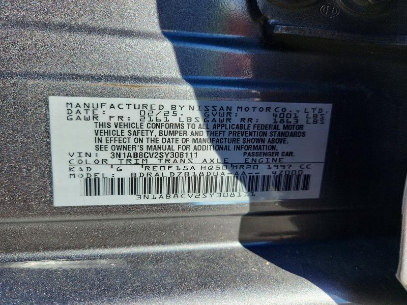 Aukcja sprzedaży 2025 Nissan Sentra, vin: 3N1AB8CV2SY308111, numer aukcji: 71664876