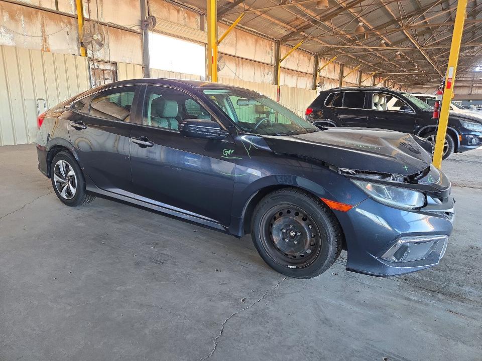 2020 Honda Civic მანქანა იყიდება აუქციონზე, vin: 19XFC2F61LE001761, აუქციონის ნომერი: 71597856