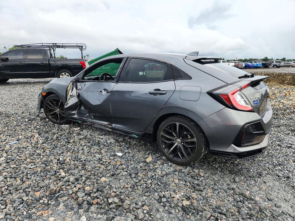71927826 :رقم المزاد ، SHHFK7H49MU210008 vin ، 2021 Honda Civic مزاد بيع