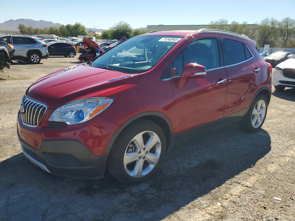 Продаж на аукціоні авто 2016 Buick Encore, vin: KL4CJASB3GB743789, номер лоту: 71240946