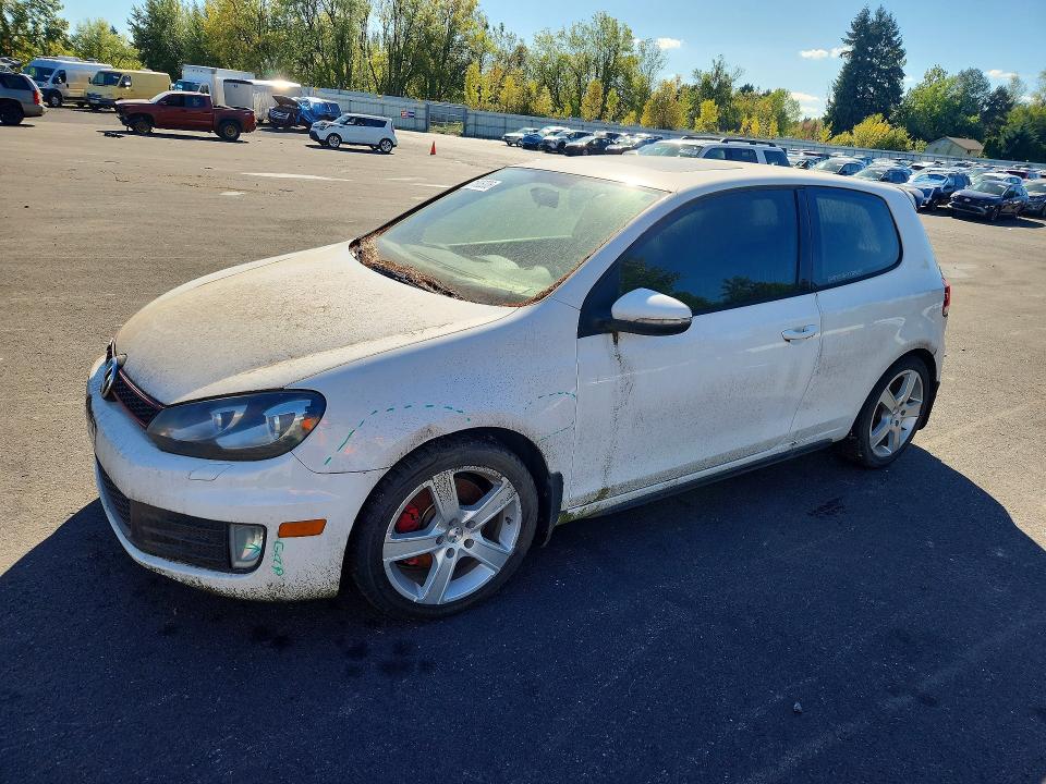 2013 Volkswagen Gti მანქანა იყიდება აუქციონზე, vin: WVWFD7AJXDW061986, აუქციონის ნომერი: 71806206