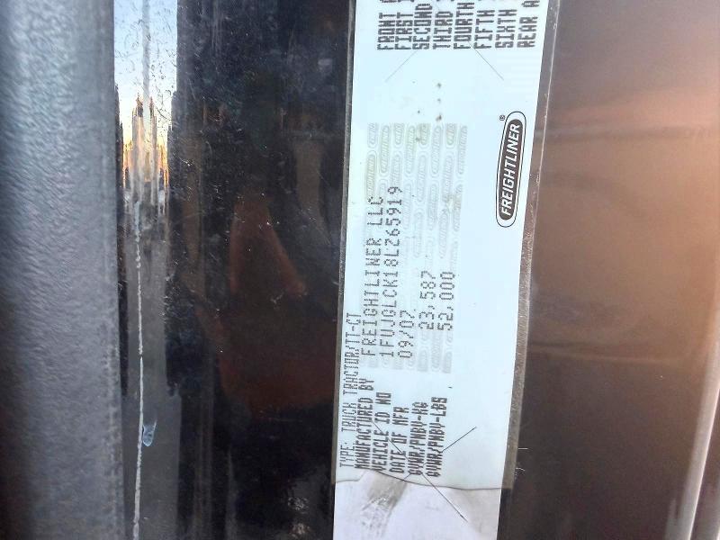 Продажа на аукционе авто 2008 Freightliner Cascadia 125, vin: 1FUJGLCK18LZ65919, номер лота: 71425116