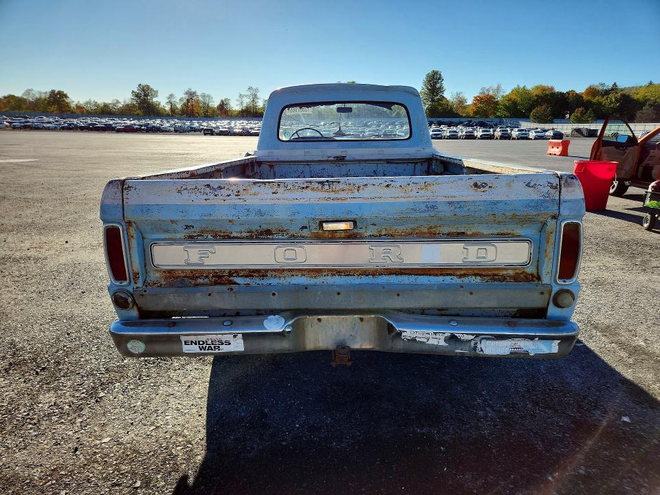 1966 Ford F100 მანქანა იყიდება აუქციონზე, vin: F10AE805099, აუქციონის ნომერი: 73567866