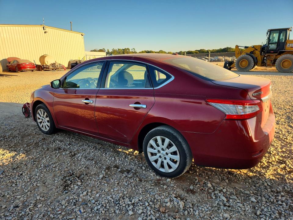 71283956 :رقم المزاد ، 3N1AB7AP0FL654319 vin ، 2015 Nissan Sentra مزاد بيع