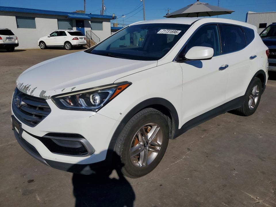 2017 Hyundai Santa Fe Sport მანქანა იყიდება აუქციონზე, vin: 5XYZT3LB5HG394260, აუქციონის ნომერი: 71731696