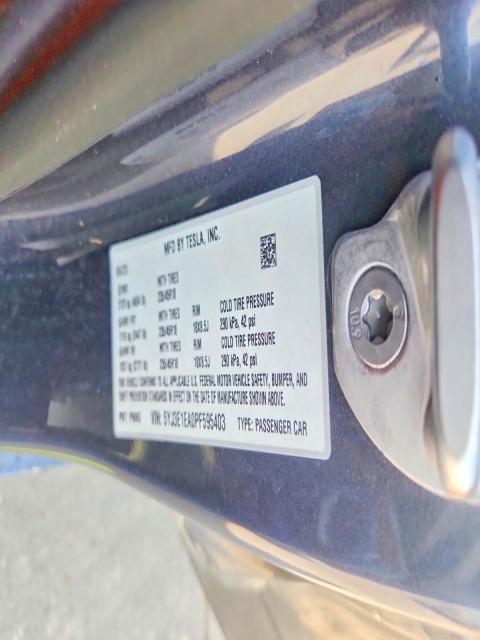 Продажа на аукционе авто 2023 Tesla Model 3, vin: 5YJ3E1EA0PF595403, номер лота: 65711106