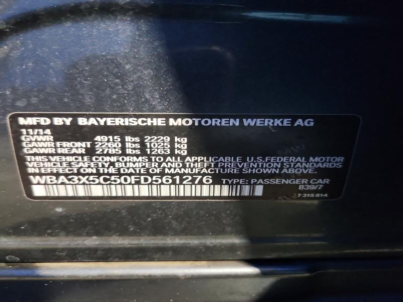 2015 Bmw 328 მანქანა იყიდება აუქციონზე, vin: WBA3X5C50FD561276, აუქციონის ნომერი: 70975566