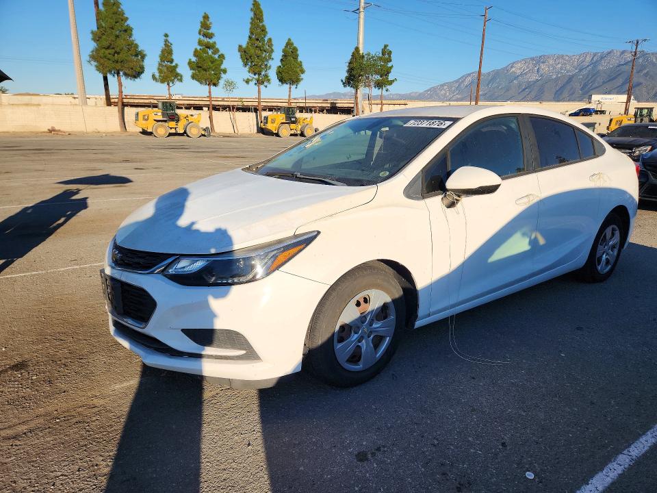 Auction sale of the 2017 Chevrolet Cruze, vin: 1G1BC5SM2H7241292, lot number: 72371876