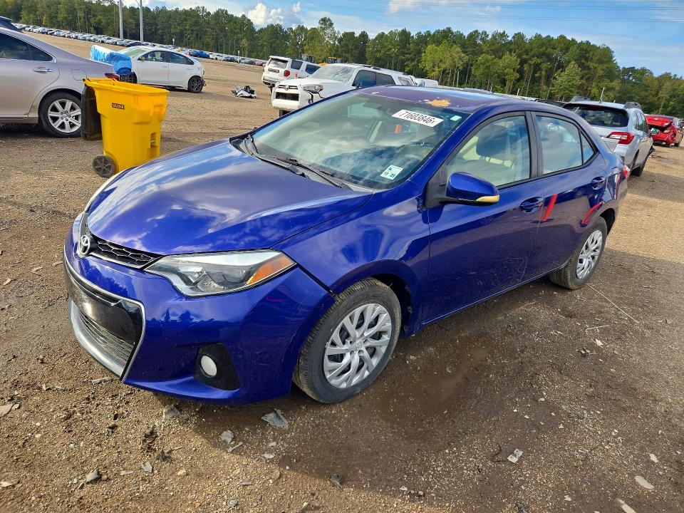 2014 Toyota Corolla მანქანა იყიდება აუქციონზე, vin: 5YFBURHE7EP027243, აუქციონის ნომერი: 71603846
