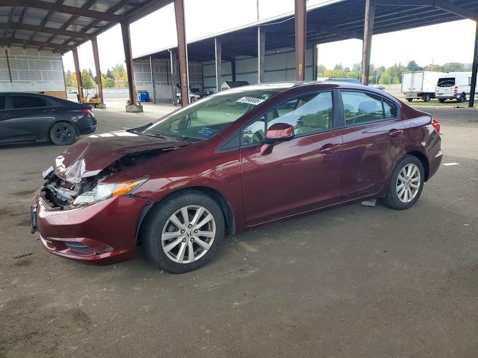 Продажа на аукционе авто 2012 Honda Civic, vin: 19XFB2F82CE381102, номер лота: 72990806