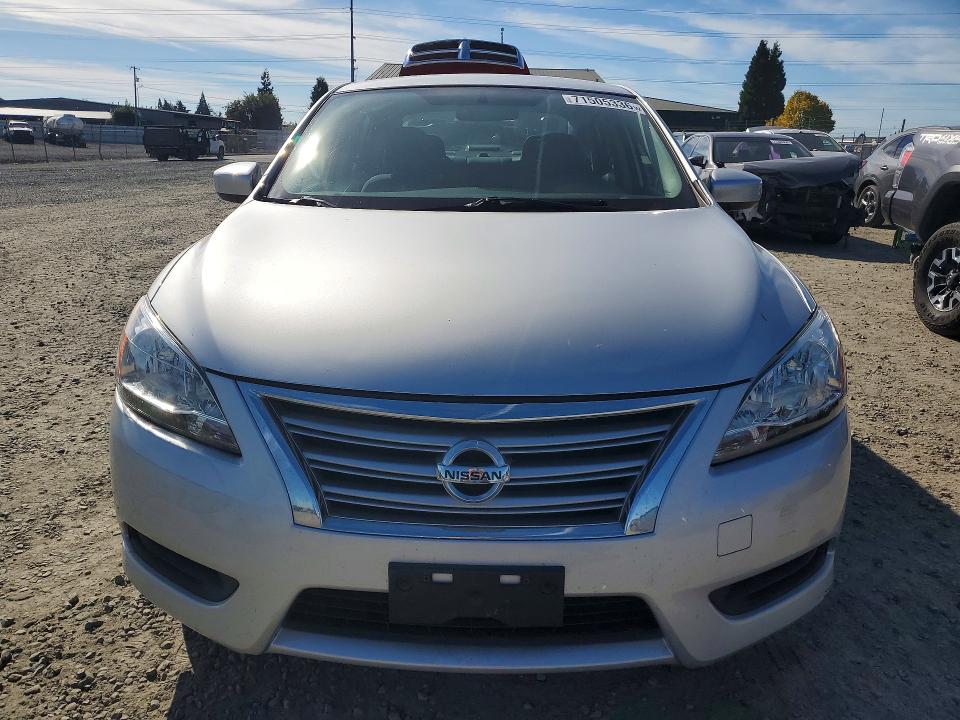 2015 Nissan Sentra მანქანა იყიდება აუქციონზე, vin: 3N1AB7AP3FL651480, აუქციონის ნომერი: 71505336