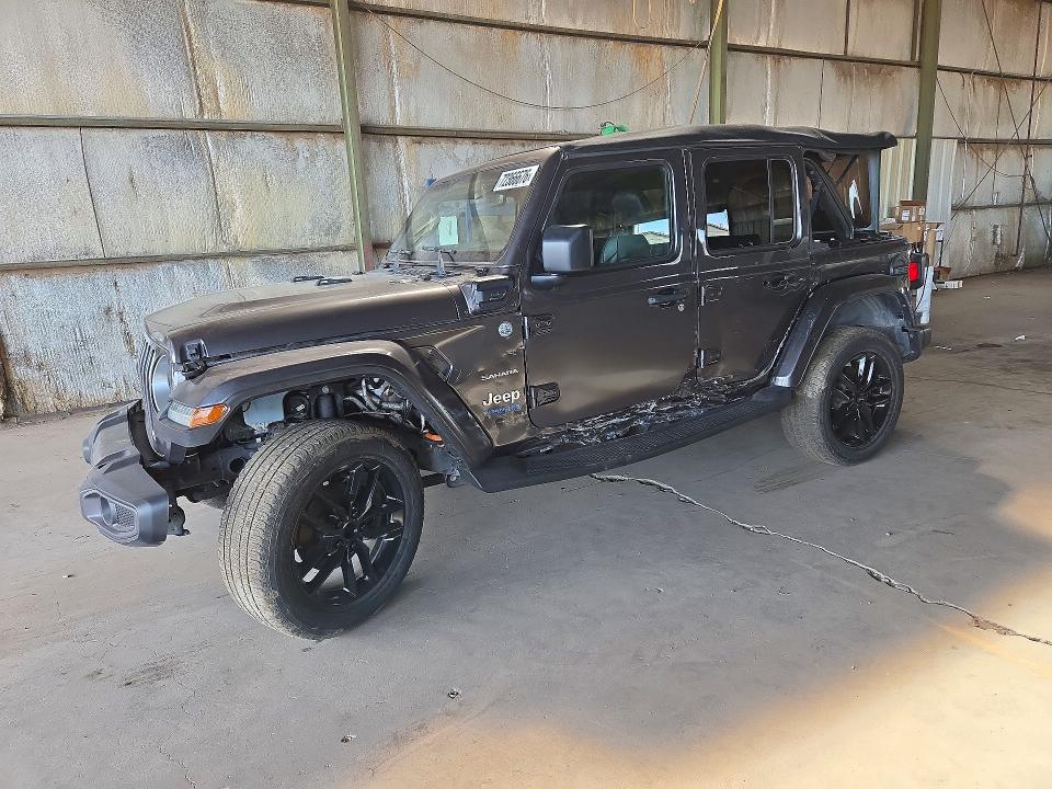 2021 Jeep Wrangler Unlimited მანქანა იყიდება აუქციონზე, vin: 1C4JJXP65MW749934, აუქციონის ნომერი: 72366676