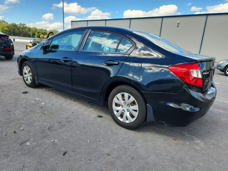 72846186 :رقم المزاد ، 19XFB2F58CE011715 vin ، 2012 Honda Civic مزاد بيع