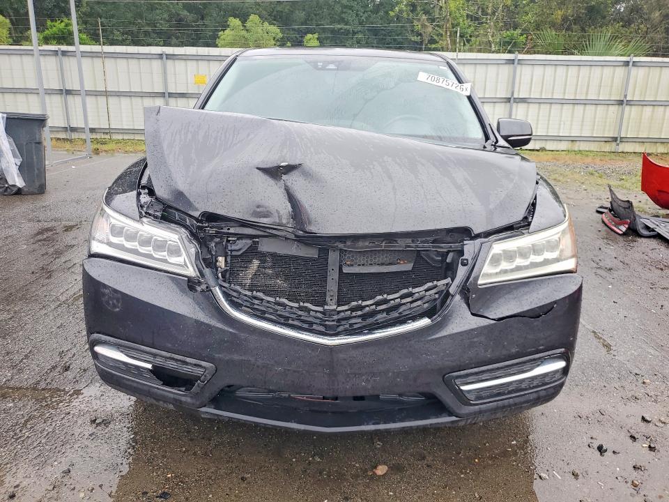 70875726 :رقم المزاد ، 5FRYD4H48GB040522 vin ، 2016 Acura Mdx مزاد بيع